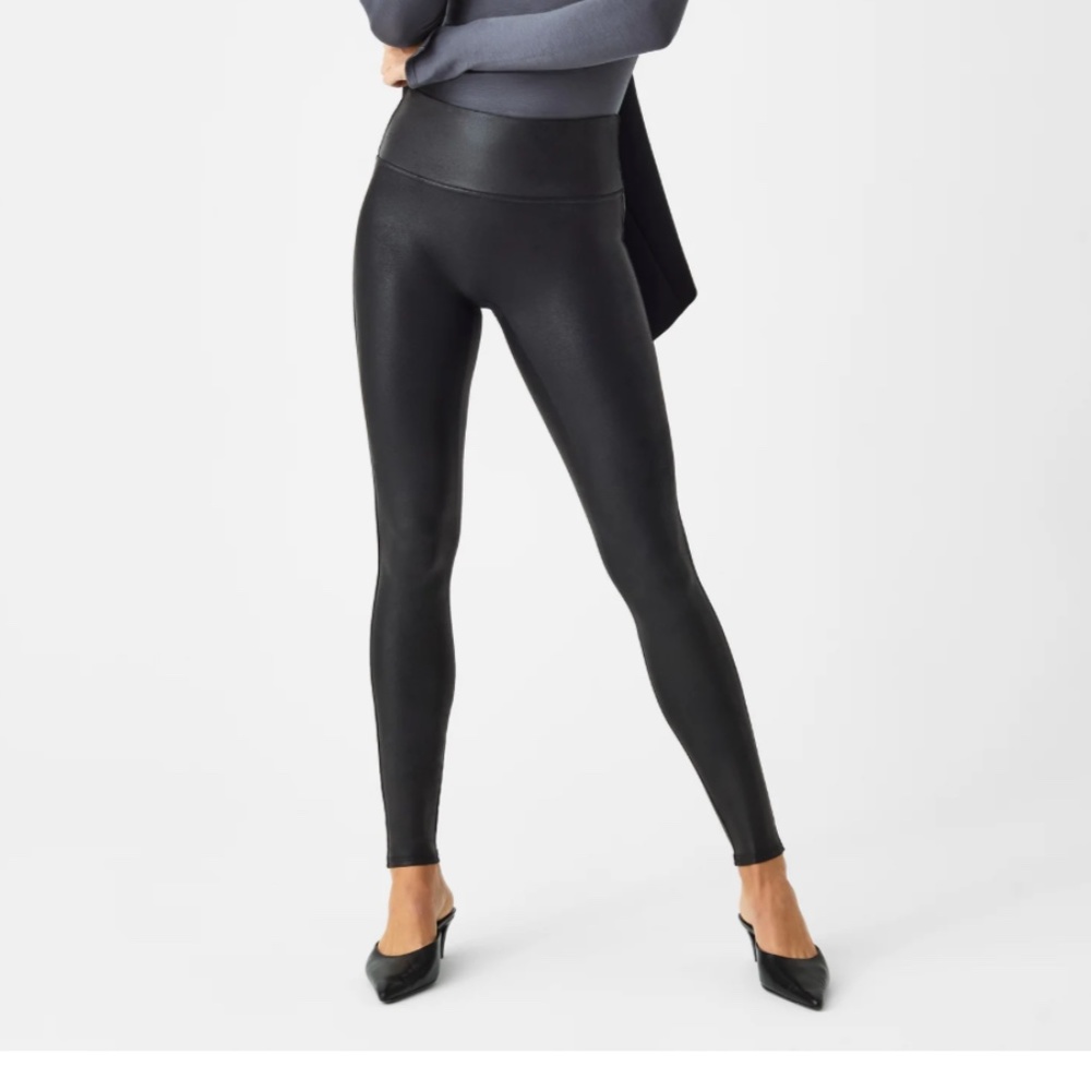 Spanx Faux Leather Leggings